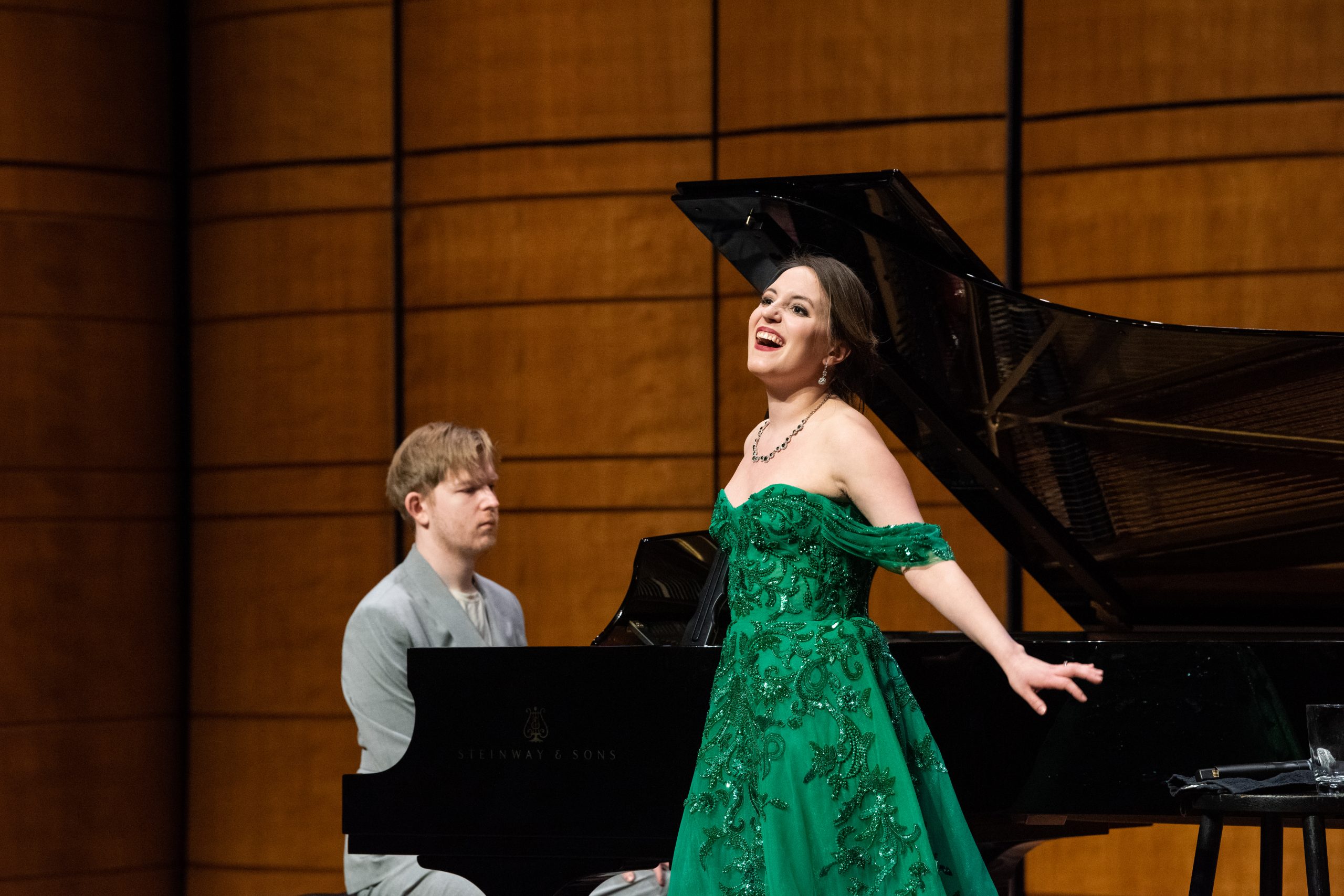 Emily Pogorelc and Chris Reynolds in recital